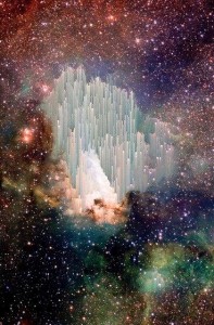 Hubble Ice Castle in Space